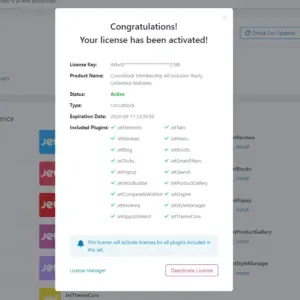 licencia crocoblock activada
